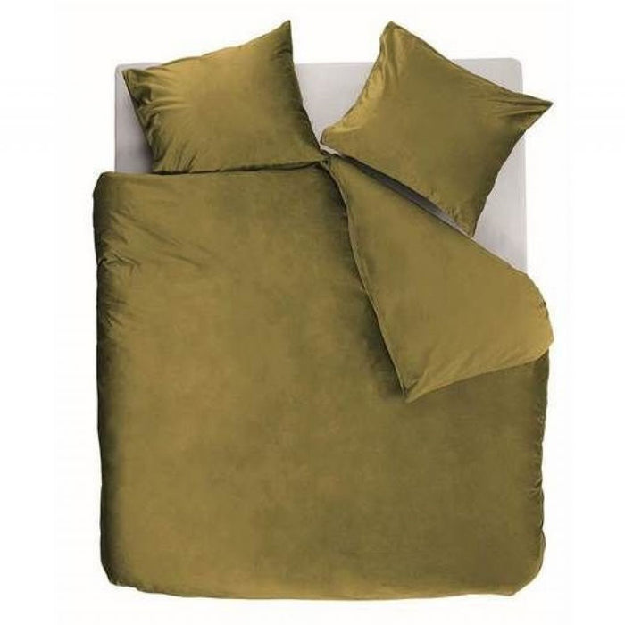 At Home by Beddinghouse Tender Dekbedovertrek 240 x 200/220 cm - Oker