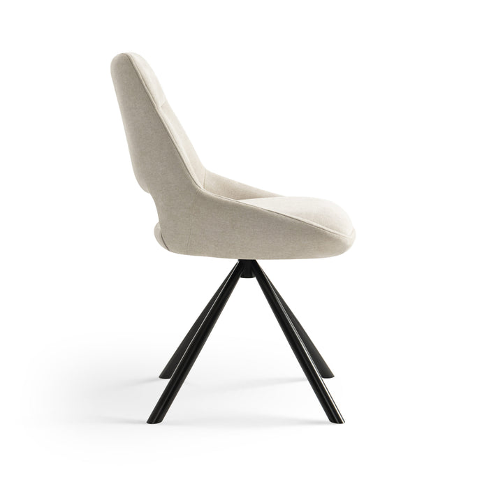 Furnihaus Eetkamerstoelen set van 2 - Tosca - Beige - Stof