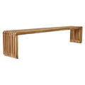 HKliving Slatted Bankje B 182 cm - Teak