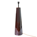 HKliving Cone Lampenvoet XL - Glossy Brown