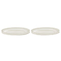 SERAX - Kelly Wearstler - Dune Dinerbord Ø 28 cm - 2 st. - Alabaster