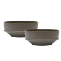 SERAX - Kelly Wearstler - Dune Kom Ø 14,5 cm - Slate - Set van 2