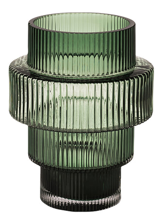 POLSPOTTEN Steps Waxinelichthouder - Groen