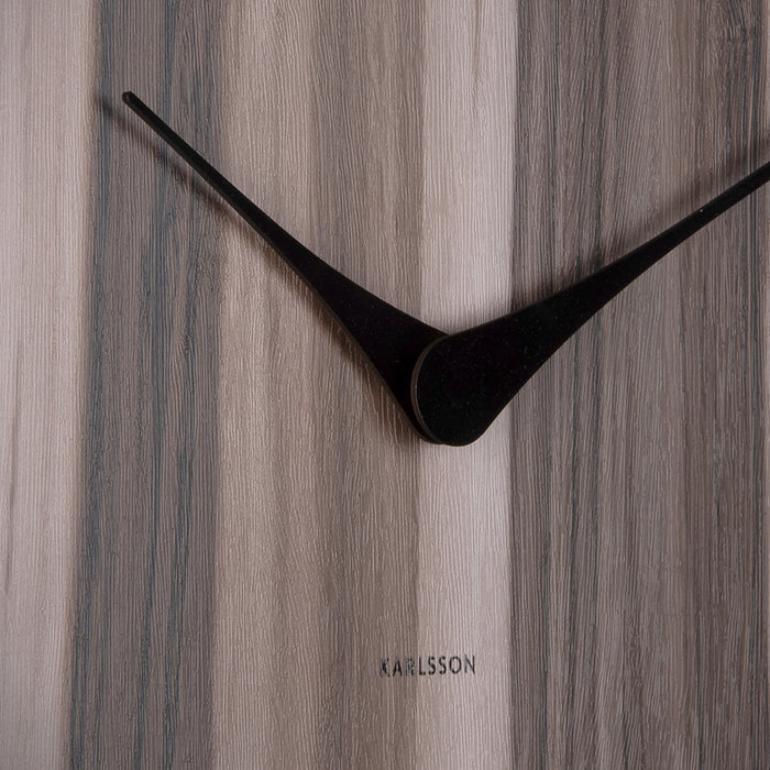 Karlsson - Wall Clock Wood Melange