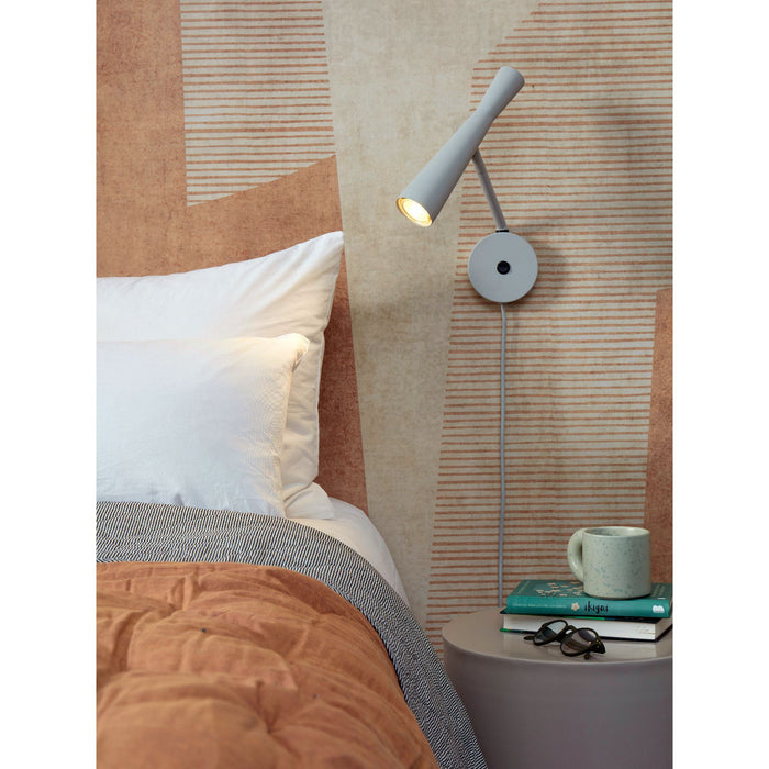 it's about RoMi Wandlamp Bordeaux - Grijs - 10.5x26x34.5cm