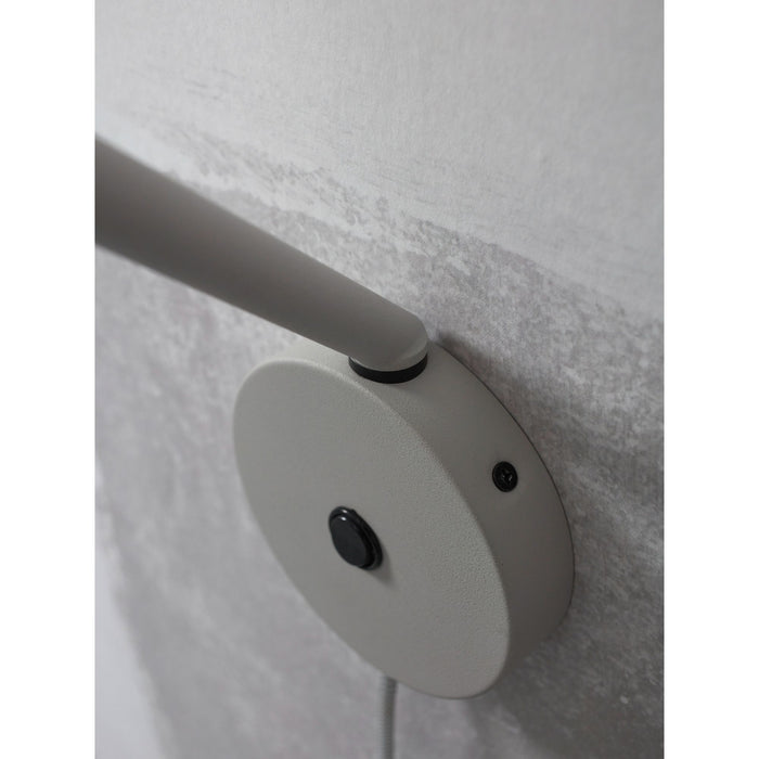 it's about RoMi Wandlamp Bordeaux - Grijs - 10.5x26x34.5cm