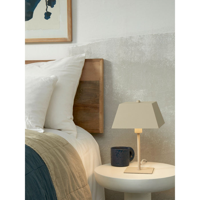 it's about RoMi Tafellamp Perth - Grijs - 20x20x31cm