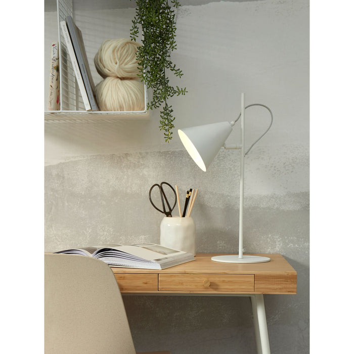 it's about RoMi Tafellamp Lisbon - Wit - 18x29x50.5cm