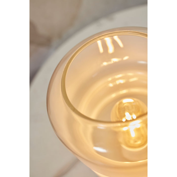 it's about RoMi Tafellamp Verona - Wit - 15x15x23cm