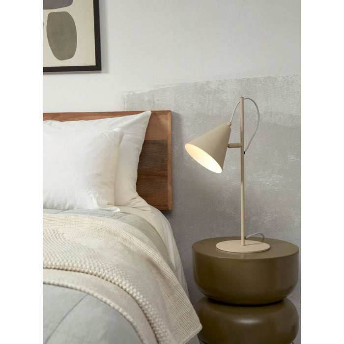 it's about RoMi Tafellamp Lisbon - Zand - 18x29x50.5cm