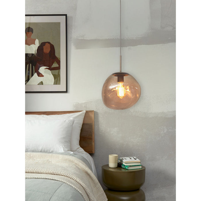 it's about RoMi Hanglamp Helsinki - Bruin - 26x26x37.5cm