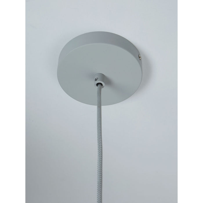 it's about RoMi Hanglamp Bordeaux - Grijs - 6x6x26cm