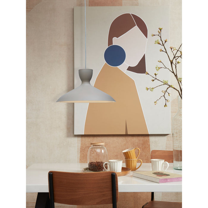 it's about RoMi Hanglamp Hanover - Grijs - 40x40x22cm