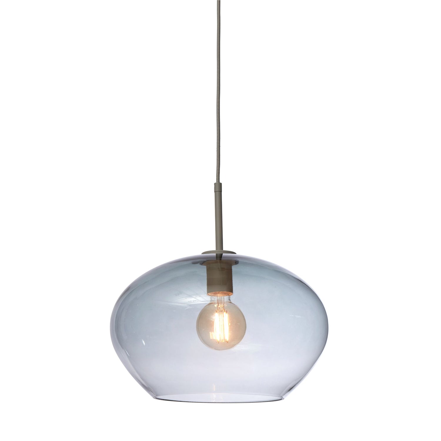 it's about RoMi Hanglamp Bologna - Grijs - 35x35x23cm