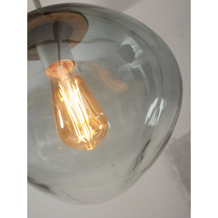 it's about RoMi Hanglamp Helsinki - Grijs - 26x26x37.5cm