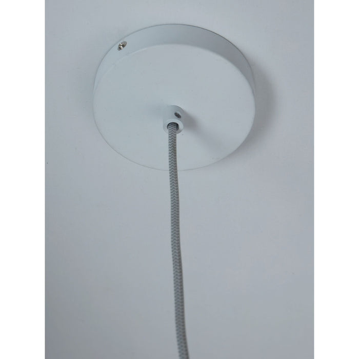 it's about RoMi Hanglamp Bordeaux - Wit - 6x6x26cm