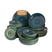 Palmer Serviesset Miami Stoneware 6-persoons 24-delig Groen