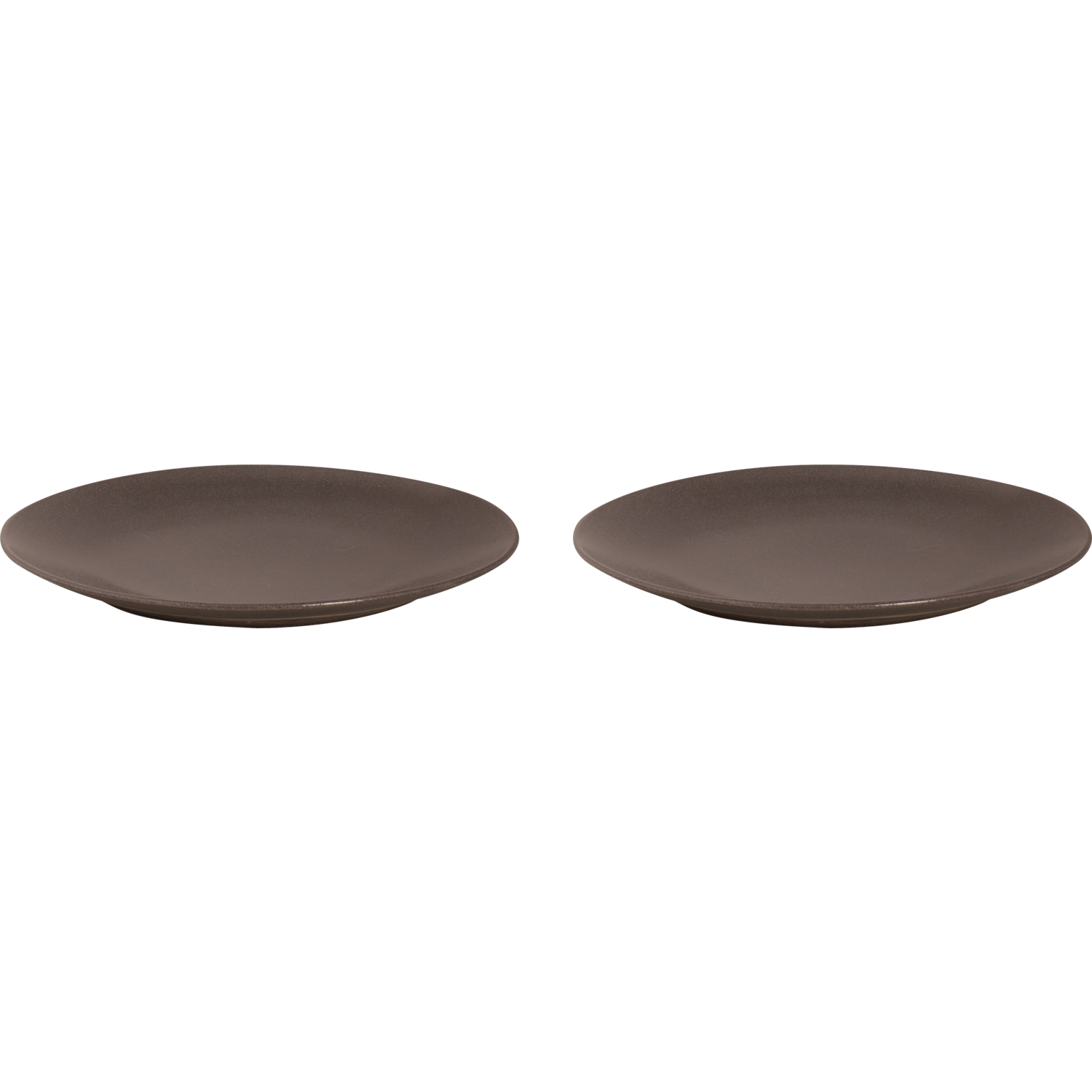 Mammoet Bord Spirit 27.5 cm Grijs Stoneware 2 stuks