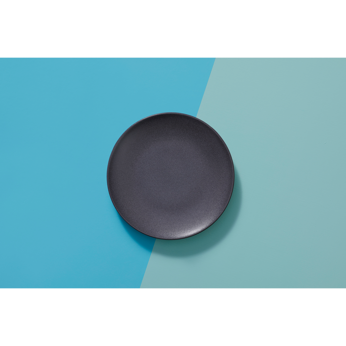 Mammoet Bord Spirit 27.5 cm Grijs Stoneware 2 stuks