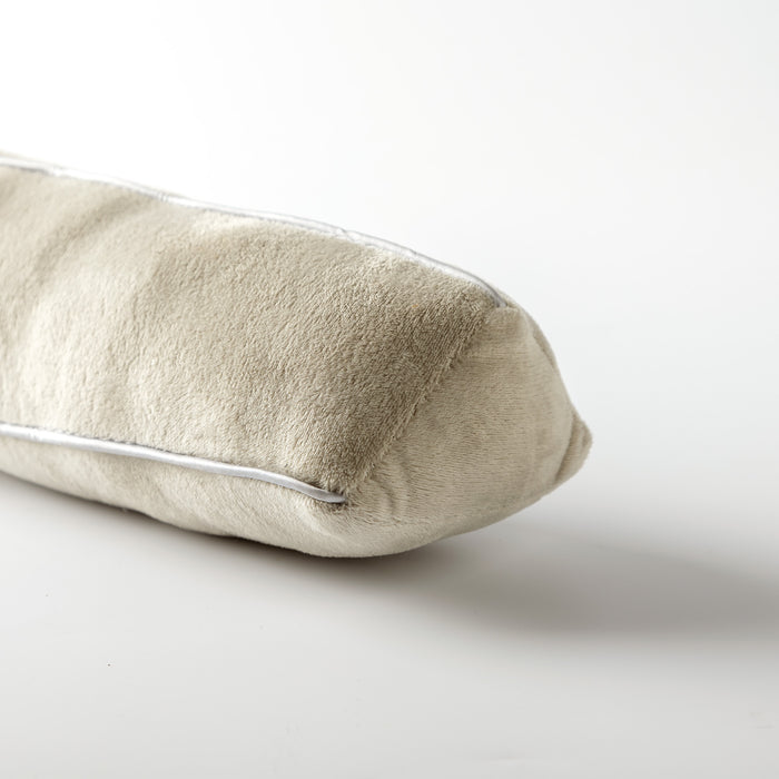 Dutch Decor Tochtstopper 90x10x10 cm - GIDEON - effen kleur - beige