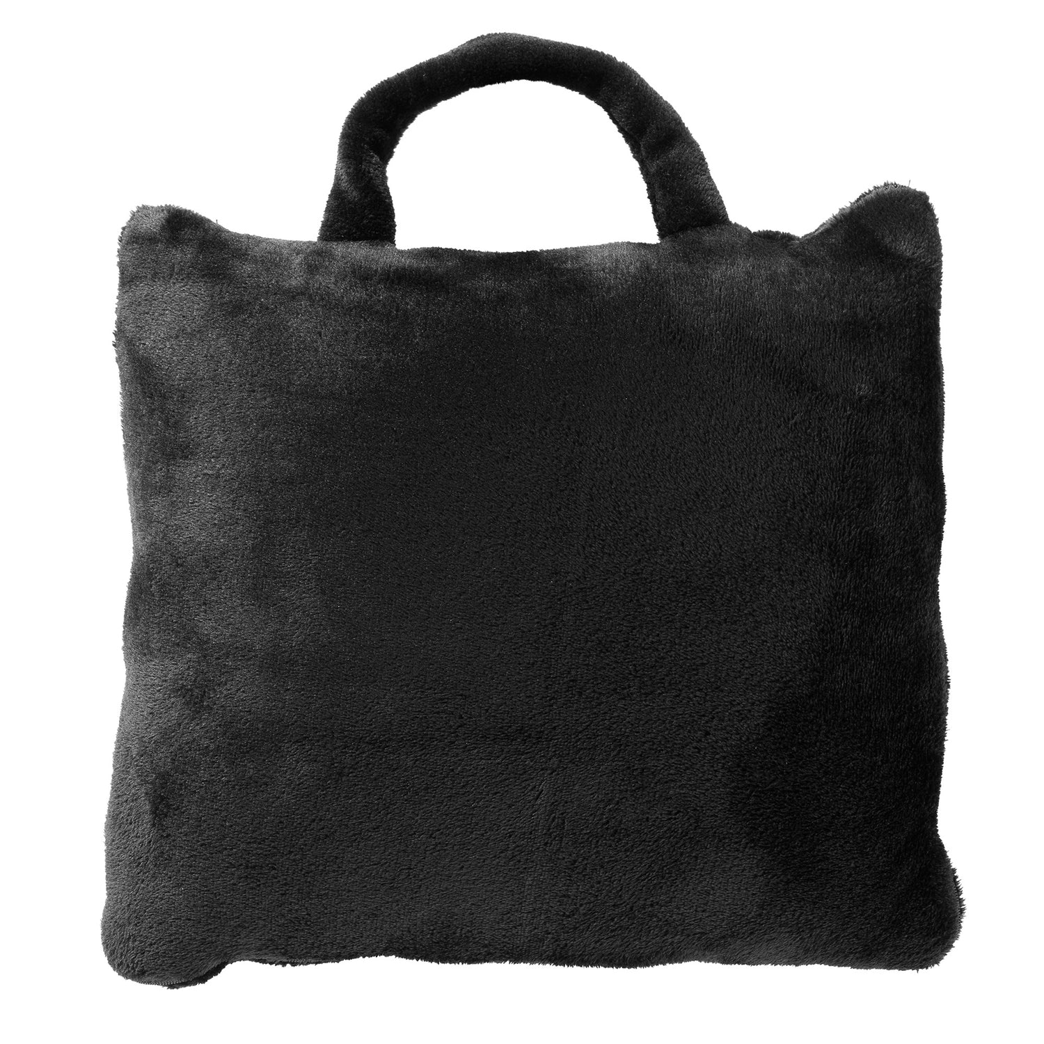 Dutch Decor Plaid 130x150 cm - TESSA - ideaal voor onderweg - zwart