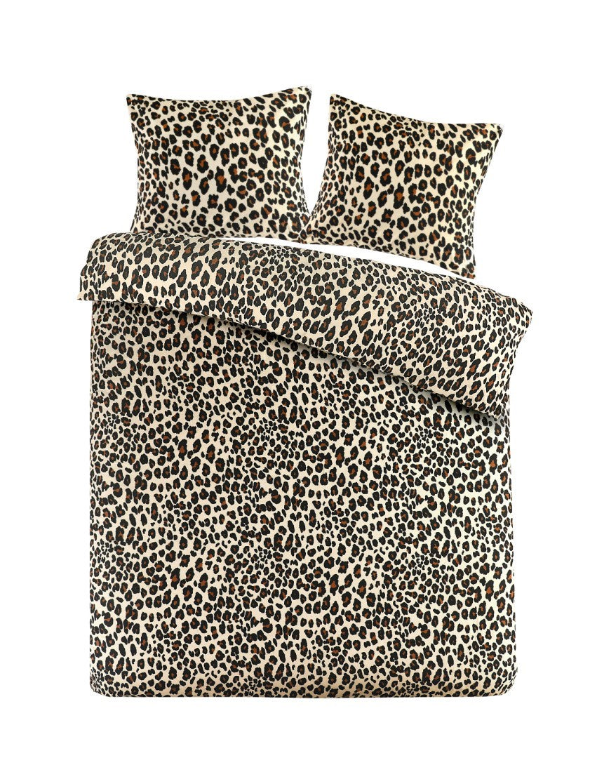 Day Dream Panter dekbedovertrek 140x200|220 cm beige
