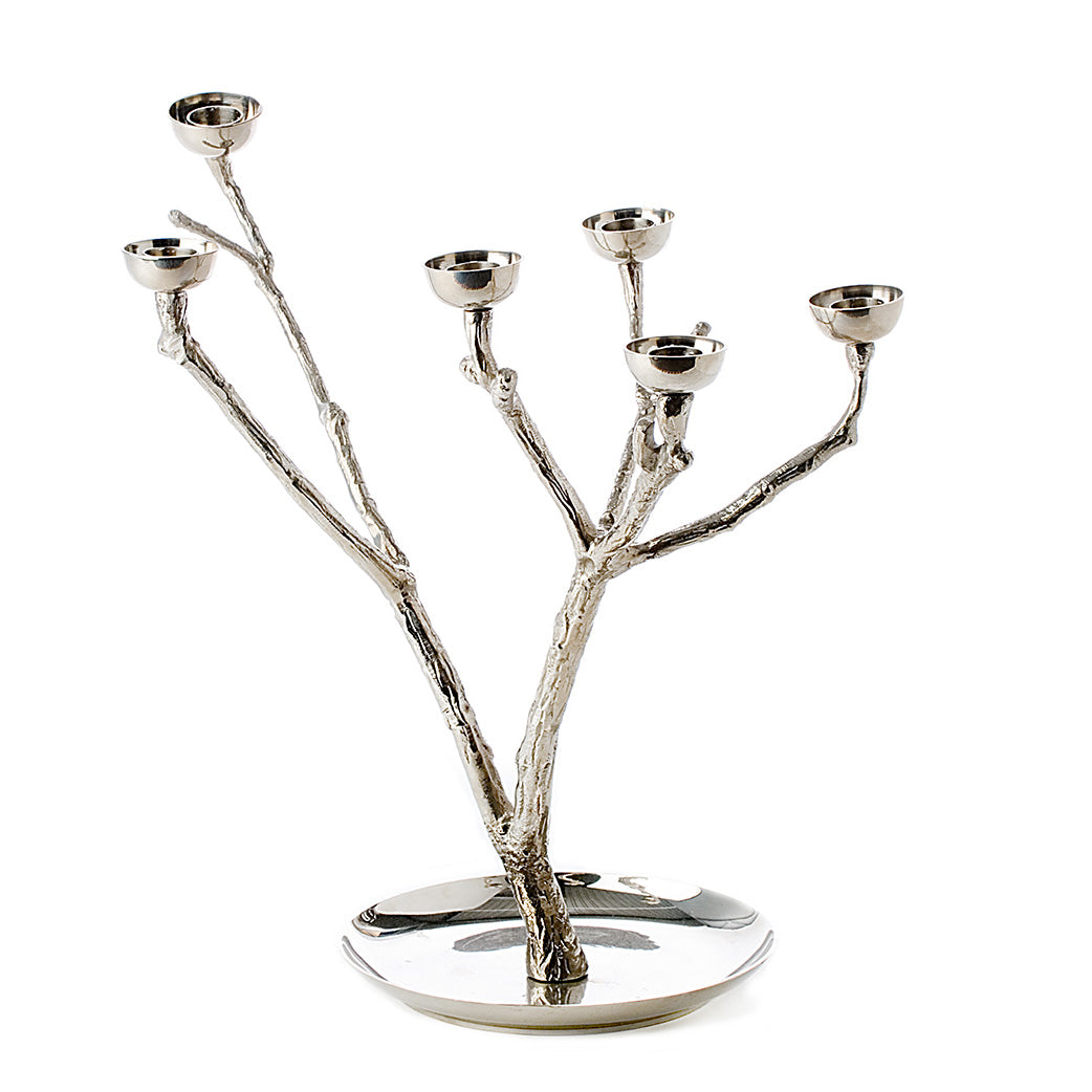 POLSPOTTEN Twiggy Kandelaar S - Zilver