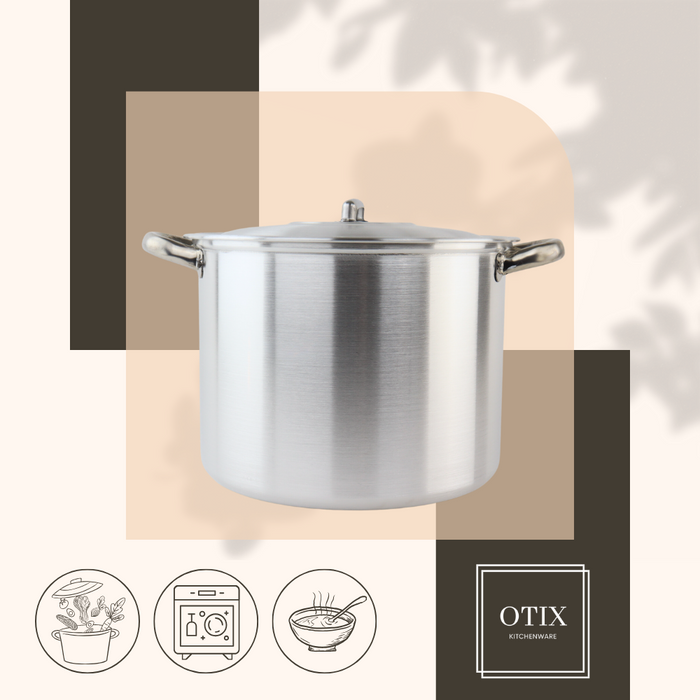 OTIX Soeppan 8 Liter Aluminium Stamppotpan