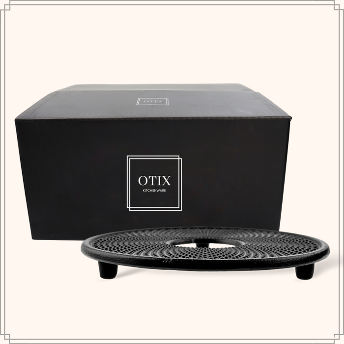 OTIX Gietijzeren Onderzetter Japans Rond