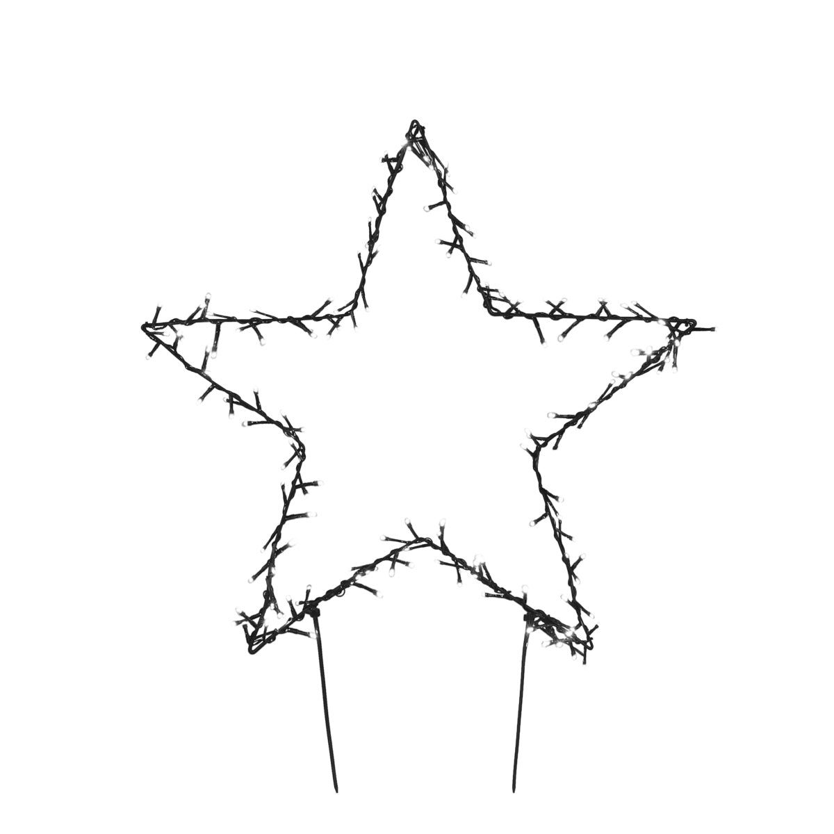 Luca Lighting Ster 150 LED Kerstverlichting - 90x102 cm - Klassiek Wit