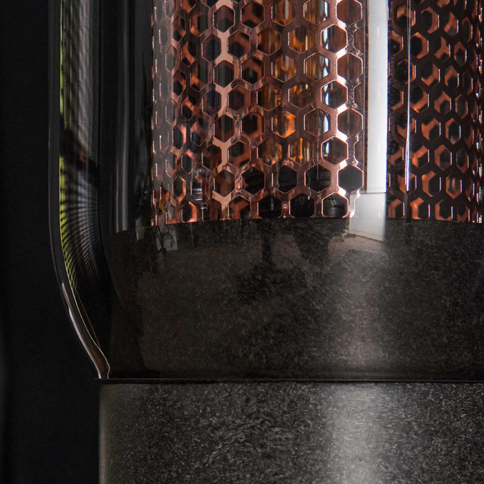 Fraaai - Wrexham tafellamp 50 cm staal smoke