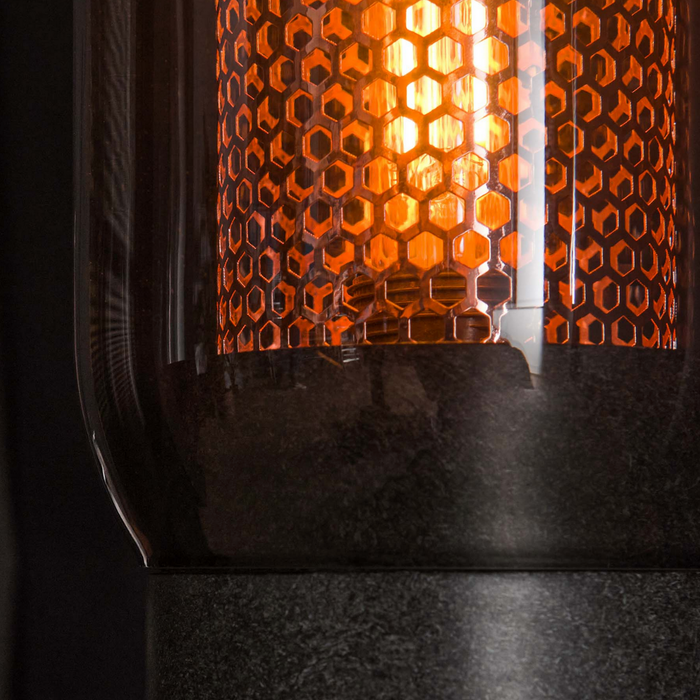 Fraaai - Wrexham tafellamp 50 cm staal smoke