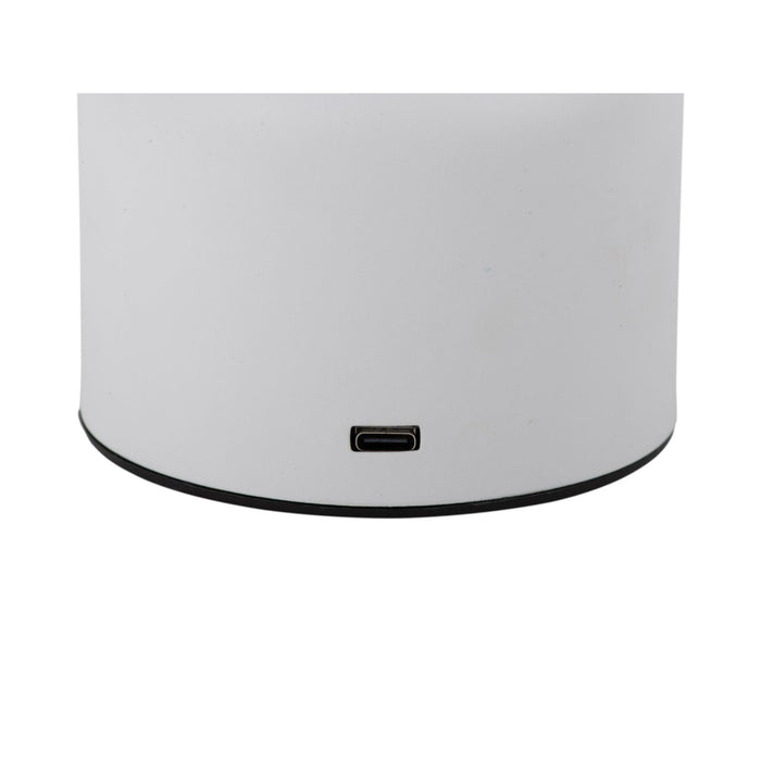 Leitmotiv Impetu Led Tafellamp - Wit - 10 x 10 x 15 cm