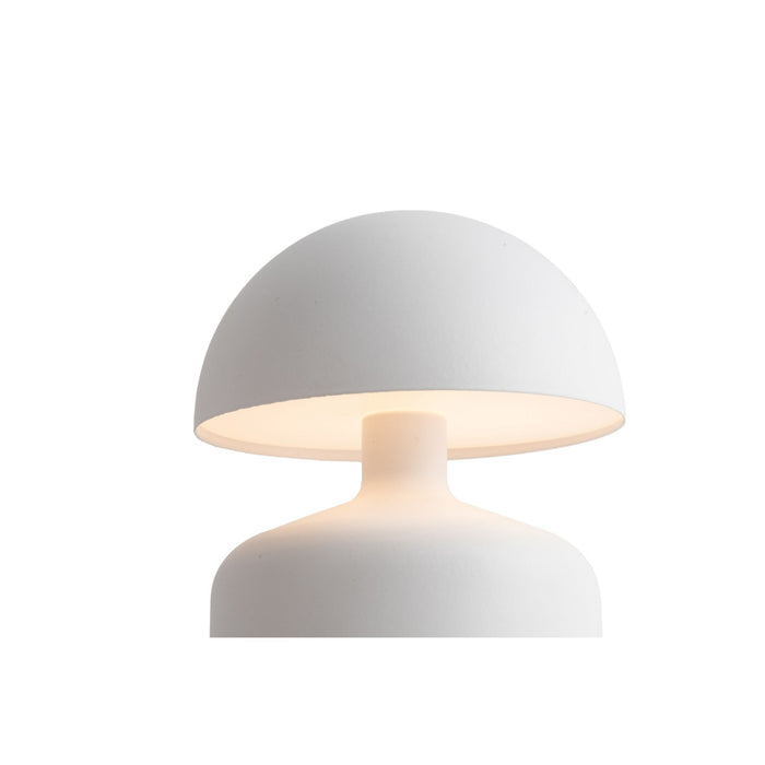 Leitmotiv Impetu Led Tafellamp - Wit - 10 x 10 x 15 cm