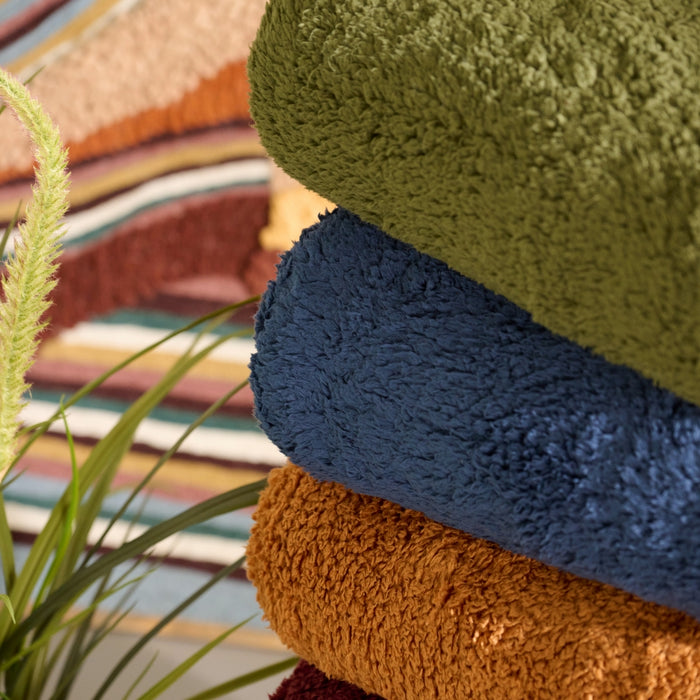 Unique Living | Teddy plaid 150x200cm leather brown