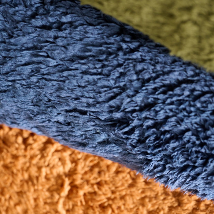 Unique Living | Teddy plaid 150x200cm leather brown