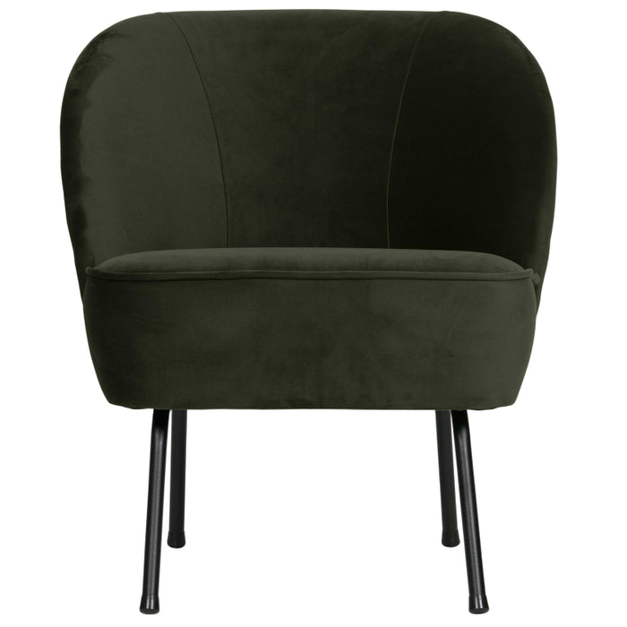 WOOOD Vogue Fauteuil - Fluweel Donkergroen