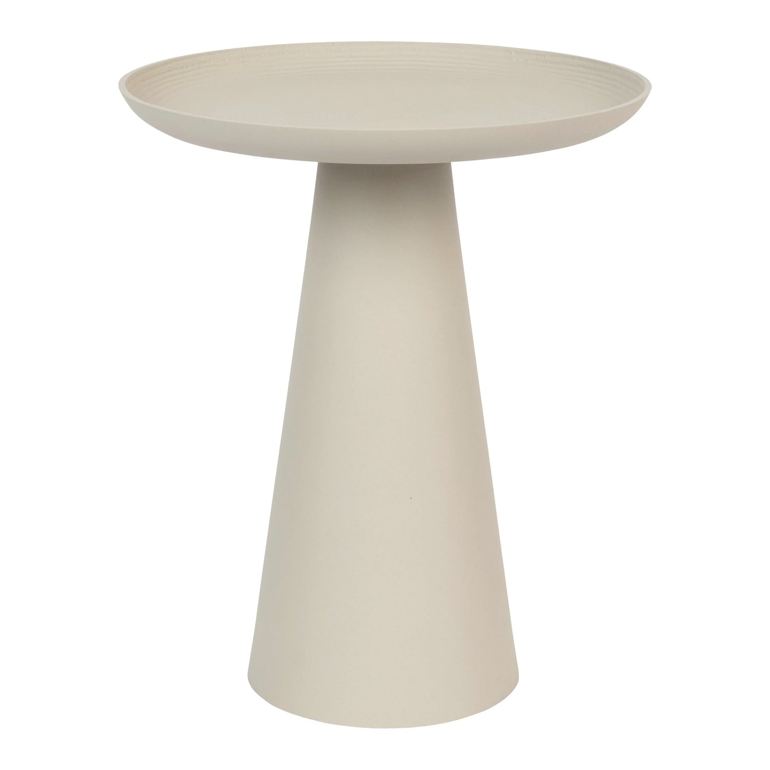 by fonQ basic Tira Bijzettafel - Klei - Ø 34,5 cm