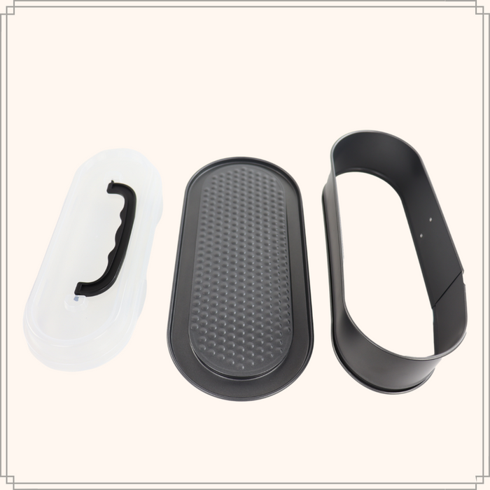 OTIX Springvorm 30cm Cakevorm met deksel Slof bakvorm Sloffenring