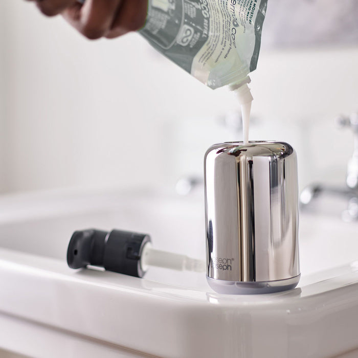 Joseph Joseph EasyStore Luxe Zeepdispenser - RVS