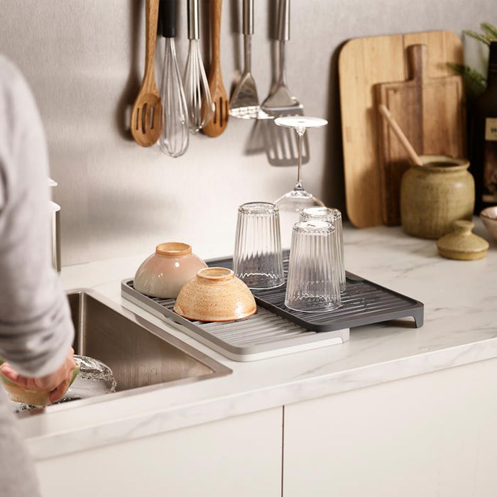 Joseph Joseph Tier Afdruipmat - Grijs