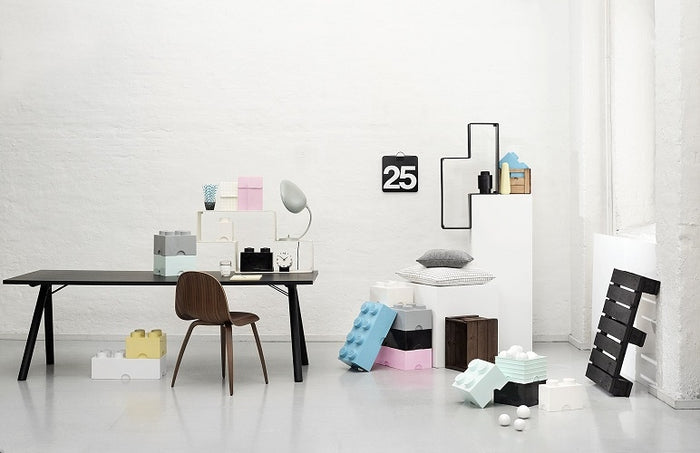 LEGO® Brick 8 Opbergbox - Lichtroze