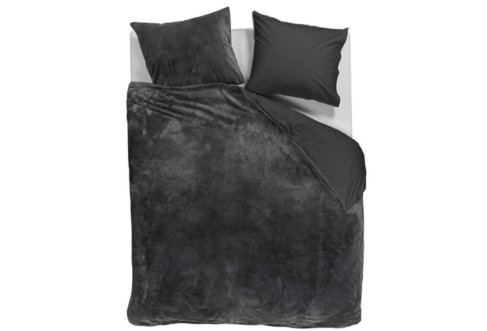 Riviera Maison dekbedovertrek Tendre grey - 2-persoons (200x200|220