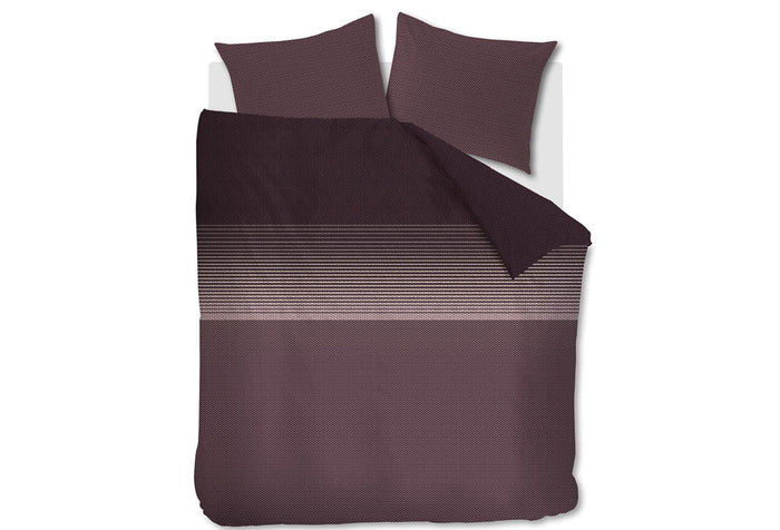 Beddinghouse dekbedovertrek Demi dark red - lits jumeaux (240x200|220