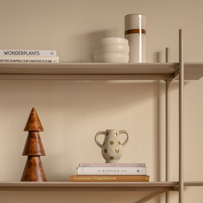 HKliving 70's Vaas - Maat L - snow