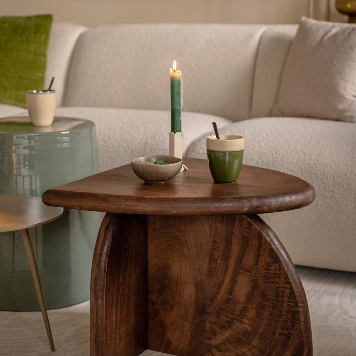 by fonQ Mixed Ceramics Kommen 4st. - Ø 11 cm - Taupe