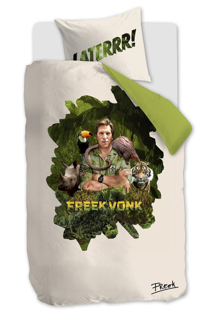 FREEK VONK Laterrr  dekbedovertrek - 140x200 - Zand