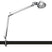 Tolomeo klemlamp retrofit aluminium