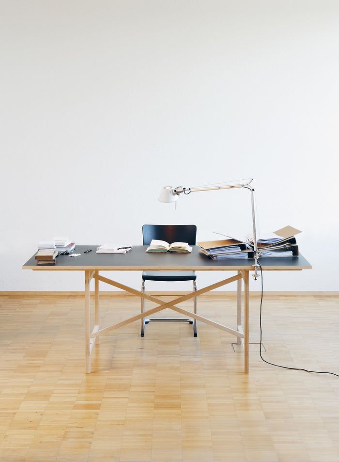 Tolomeo Micro klemlamp retrofit aluminium