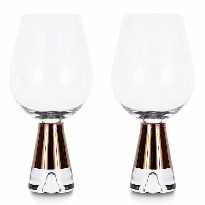 Tom Dixon Tank Wine glas set van 2 zwart